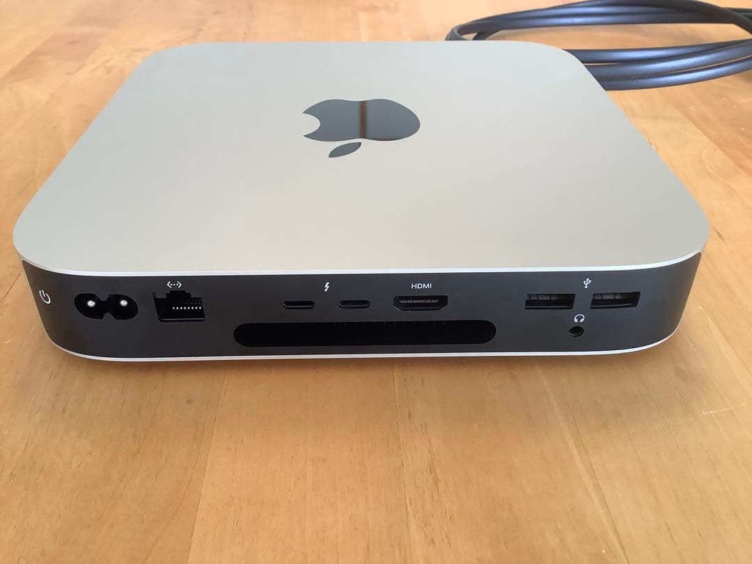 【美品】Mac mini M2 シルバー (2023) 8GB/256GB