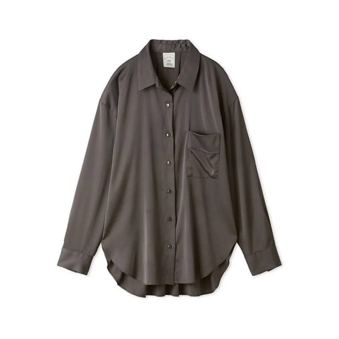 ジェラートピケ ルームウェア グレー3点セット シャツキャミソールワイドパンツ