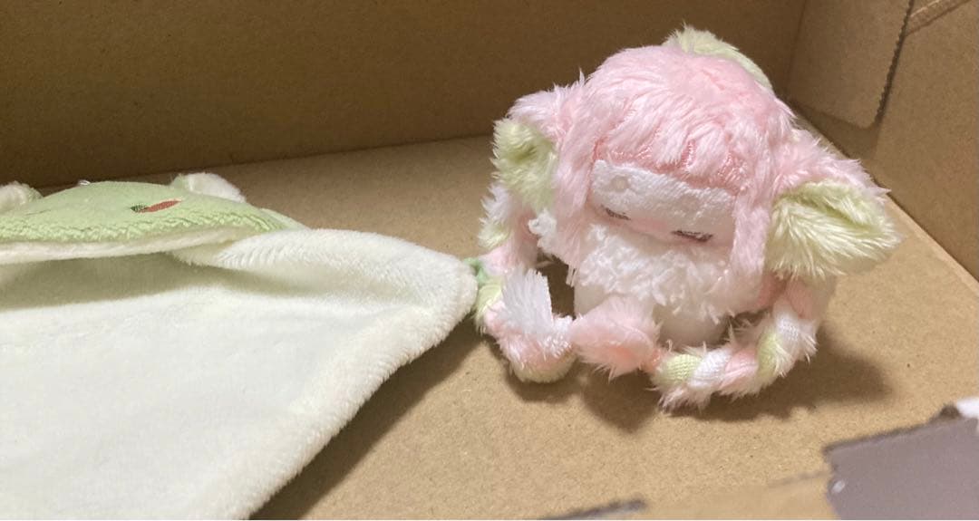 自作ぬいぐるみ・パステルカラーの女の子