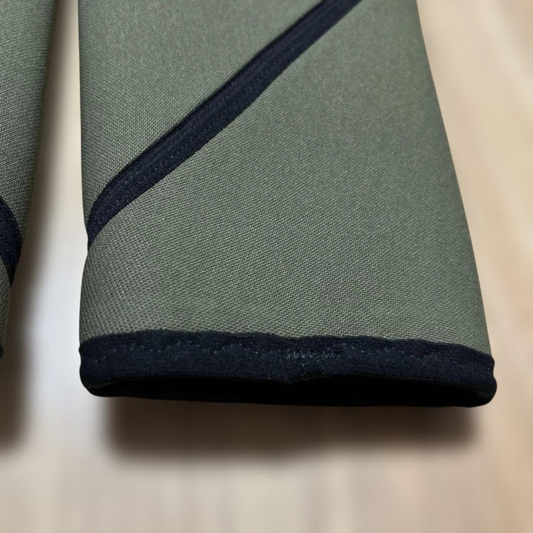 限定品 SBD Endureエンデュア ニースリーブカーキグリーン&ブラック　M