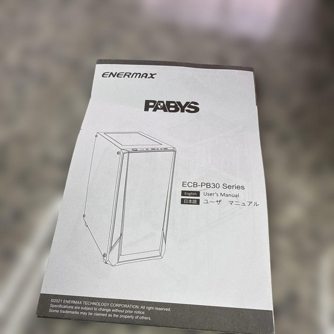 T*止様 ENERMAX PABYS ECB-PB30 PCケース ブラック 格