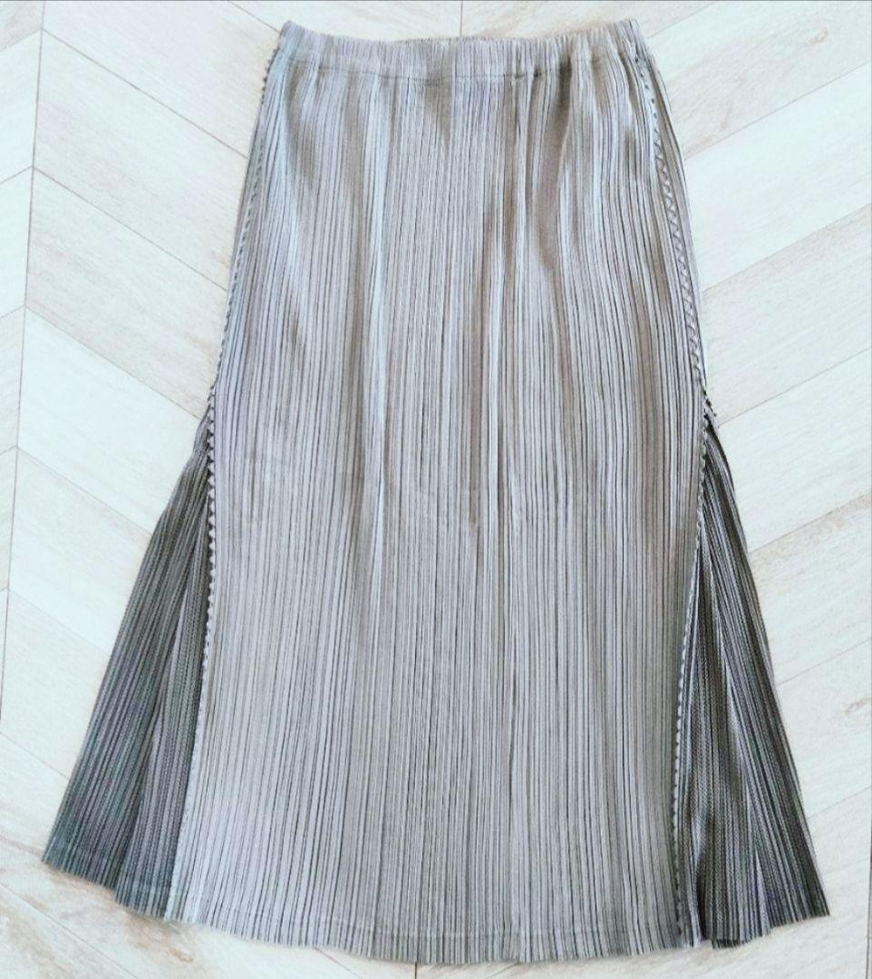 ISSEY MIYAKE FETE ロングプリーツスカート