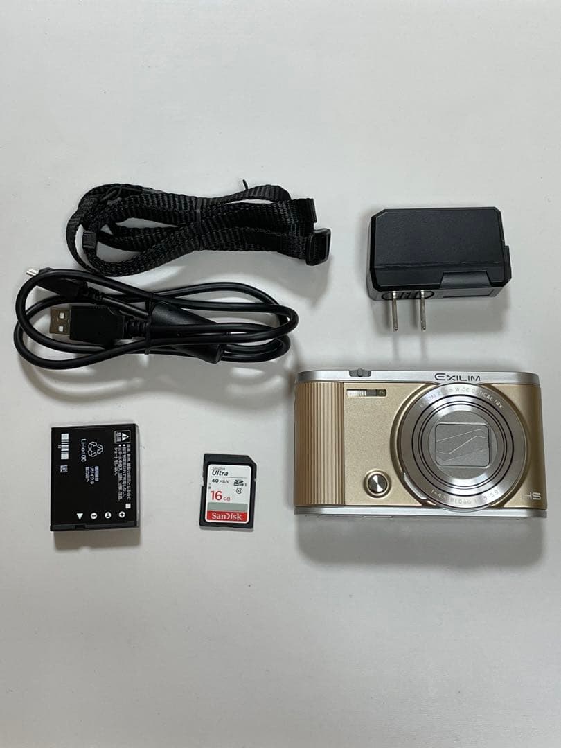 デジタルカメラ CASIO HIGH SPEED EXILIM EX-ZR1800GD