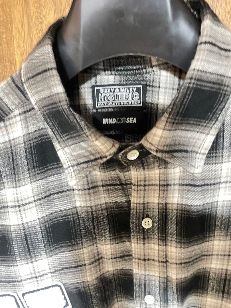 HYSTERIC GLAMOUR チェック柄長袖シャツ