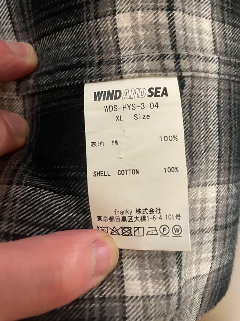 HYSTERIC GLAMOUR チェック柄長袖シャツ