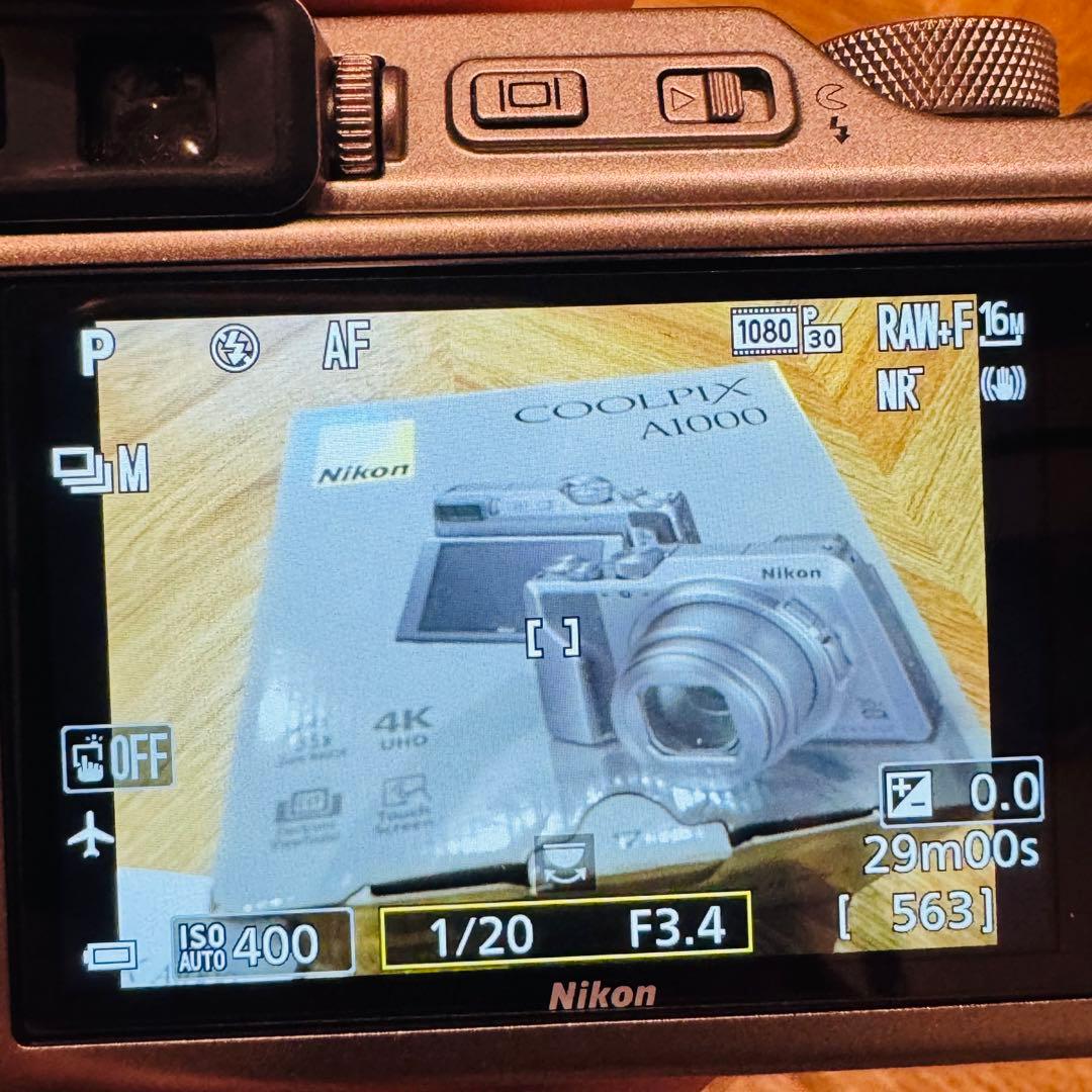 デジタルカメラ Nikon Coolpix A1000 & box & 2 batteries