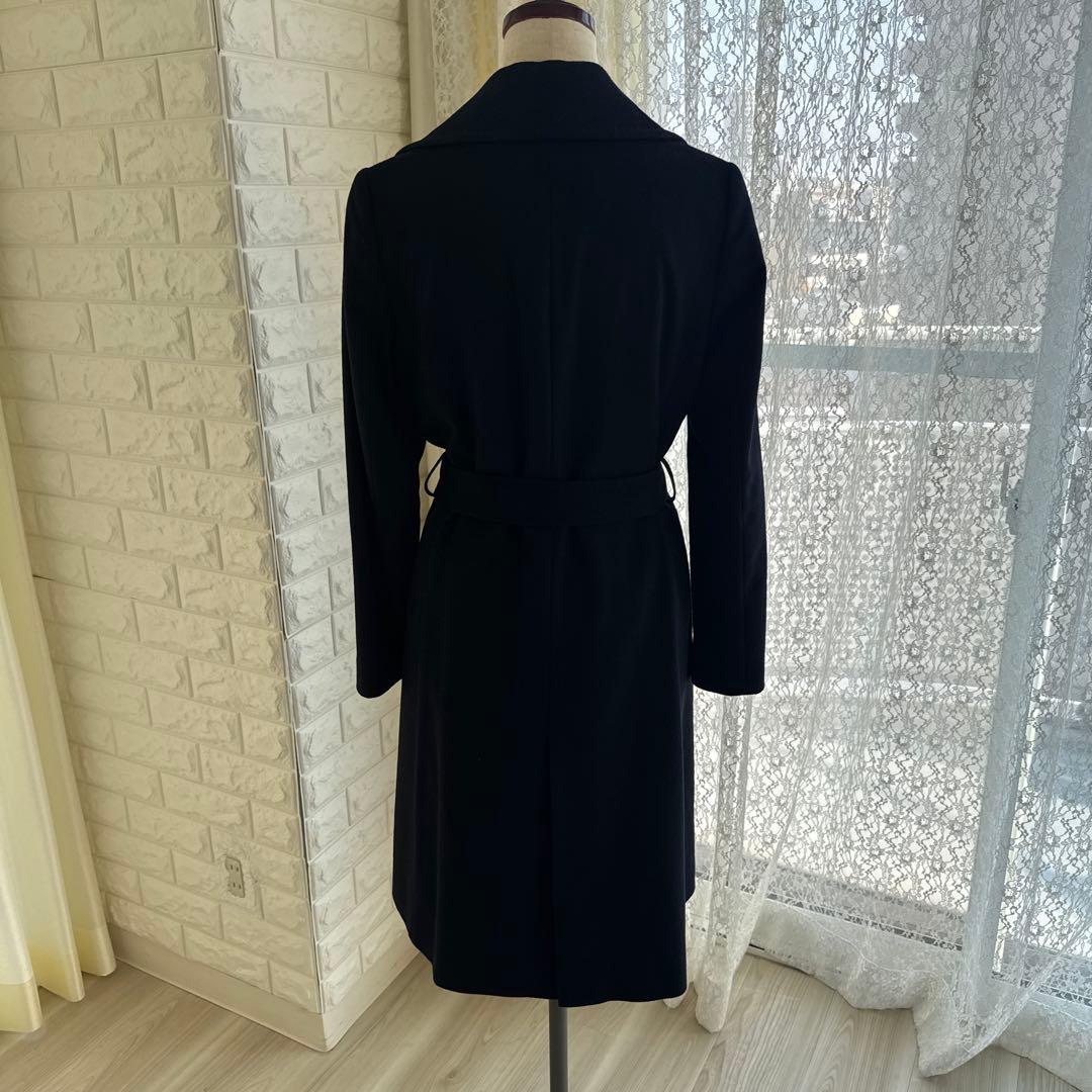 ⭐︎専用⭐︎ イネド　カシミヤロングコート 濃紺　11号