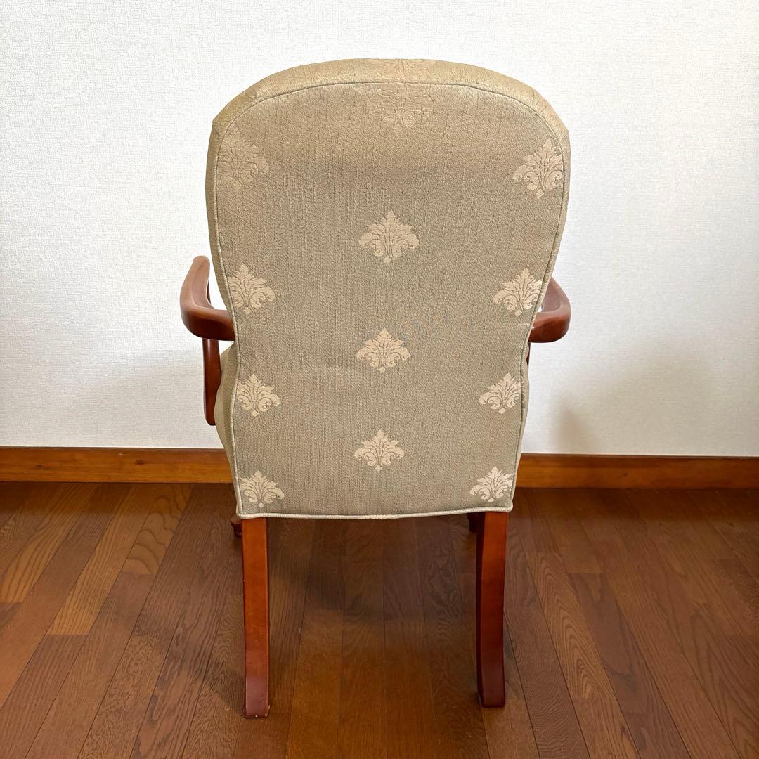 出品6/20まで【良品】ETHAN ALLEN 猫脚 アームチェア ヴィンテージ