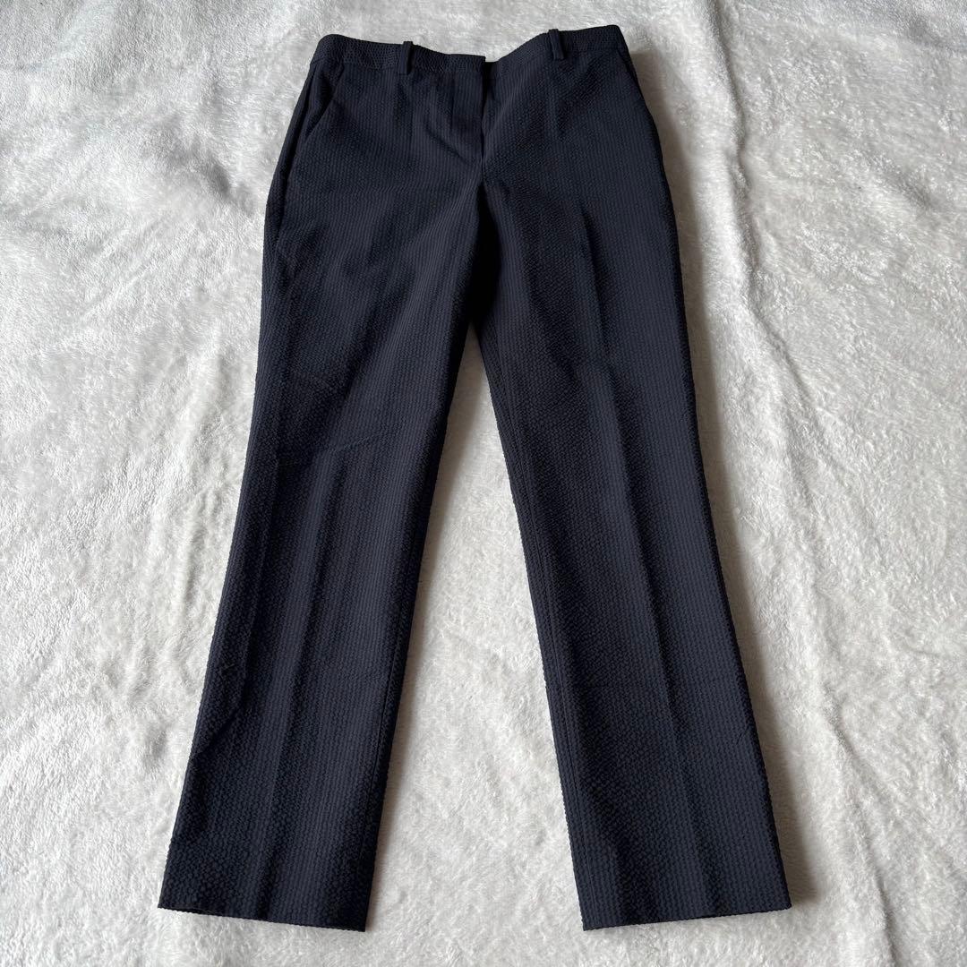 ✨️美品 Theory セオリー サッカー生地 セットアップ ネイビー スーツ