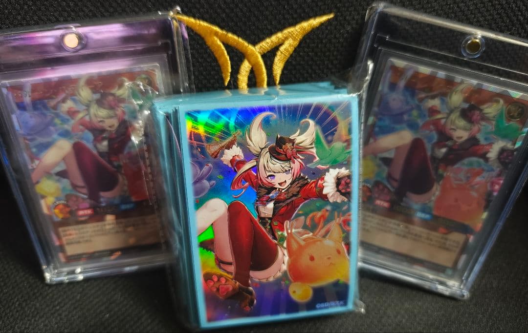 遊戯王ラッシュデュエル　バルーン・バティーア　オーバーラッシュレア2枚＋スリーブ