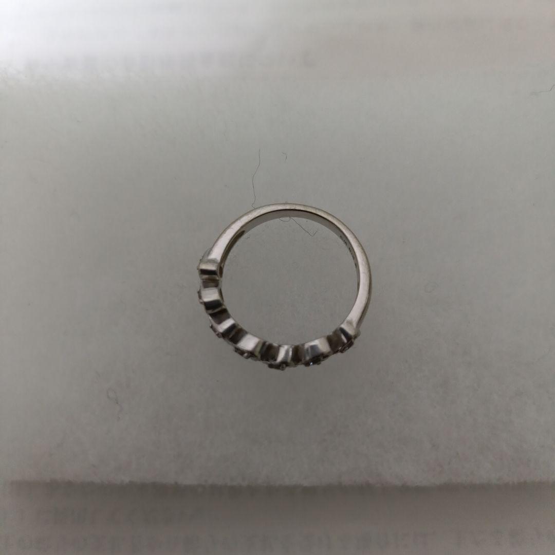 シルバー ハート型リング7号