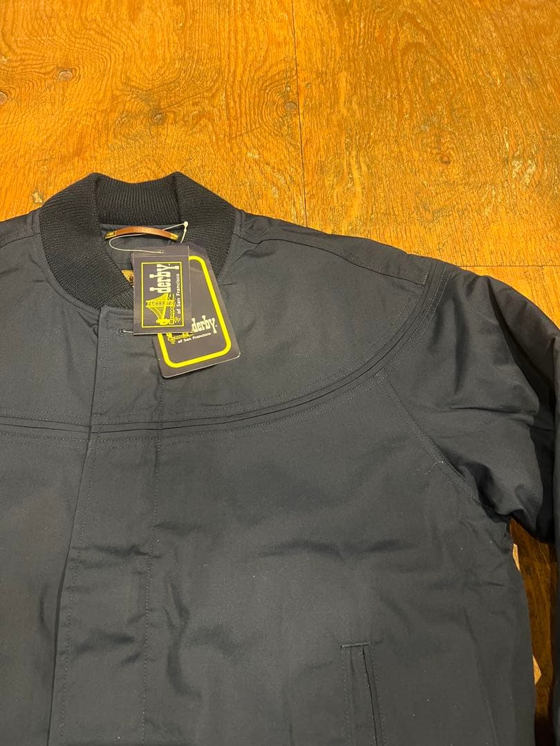 新品 ネイビー Derby of San Francisco ダービージャケット