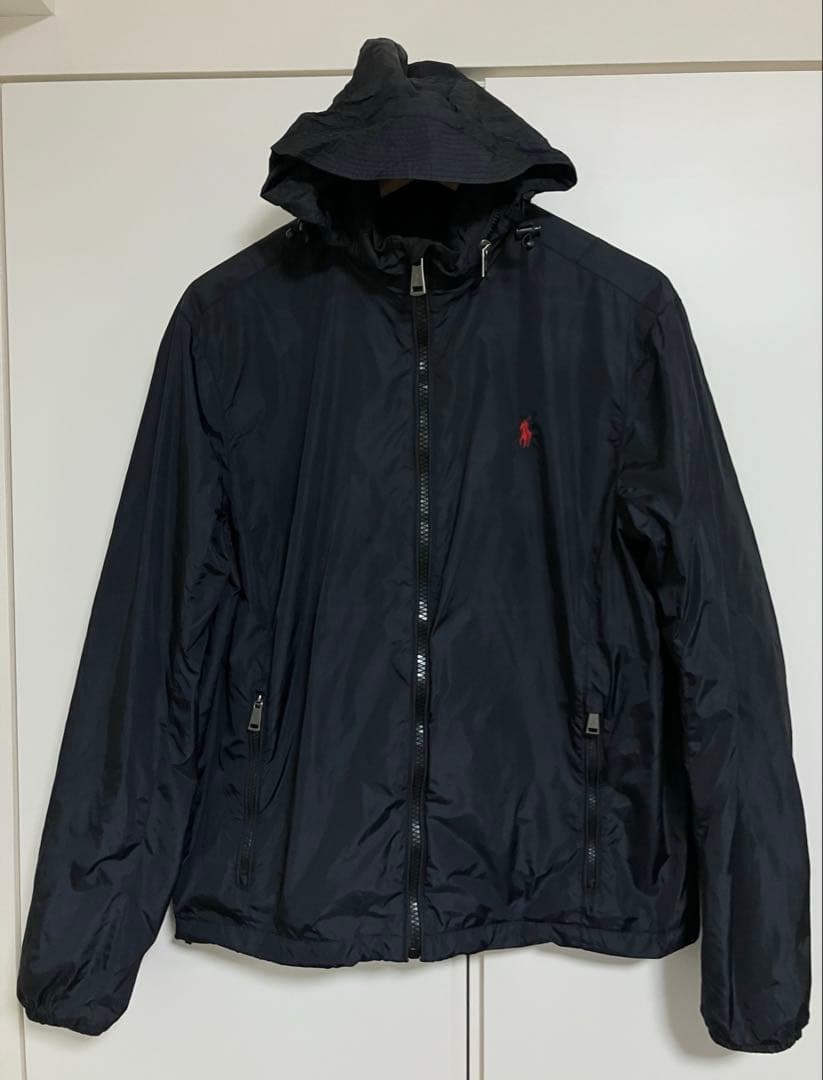 POLO RALPH LAURENポロラルフローレンのナイロンジャケット　黒　M