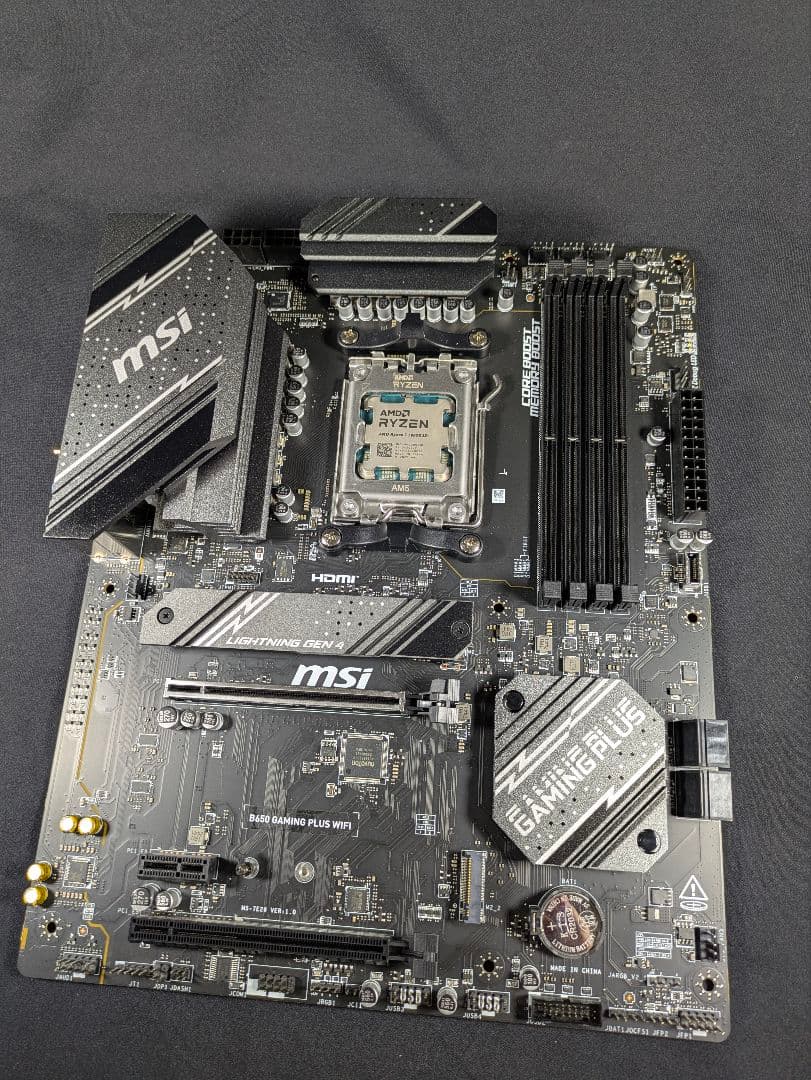 CPUマザーボードセット Ryzen7 7800X3D MSI B650