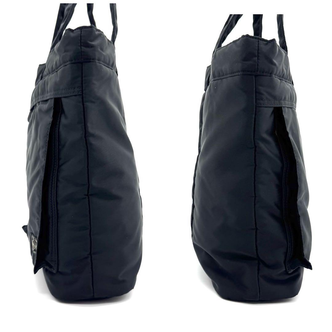 極美品✨ポーター トートバッグ タンカー TANKER A4収納 ブラック