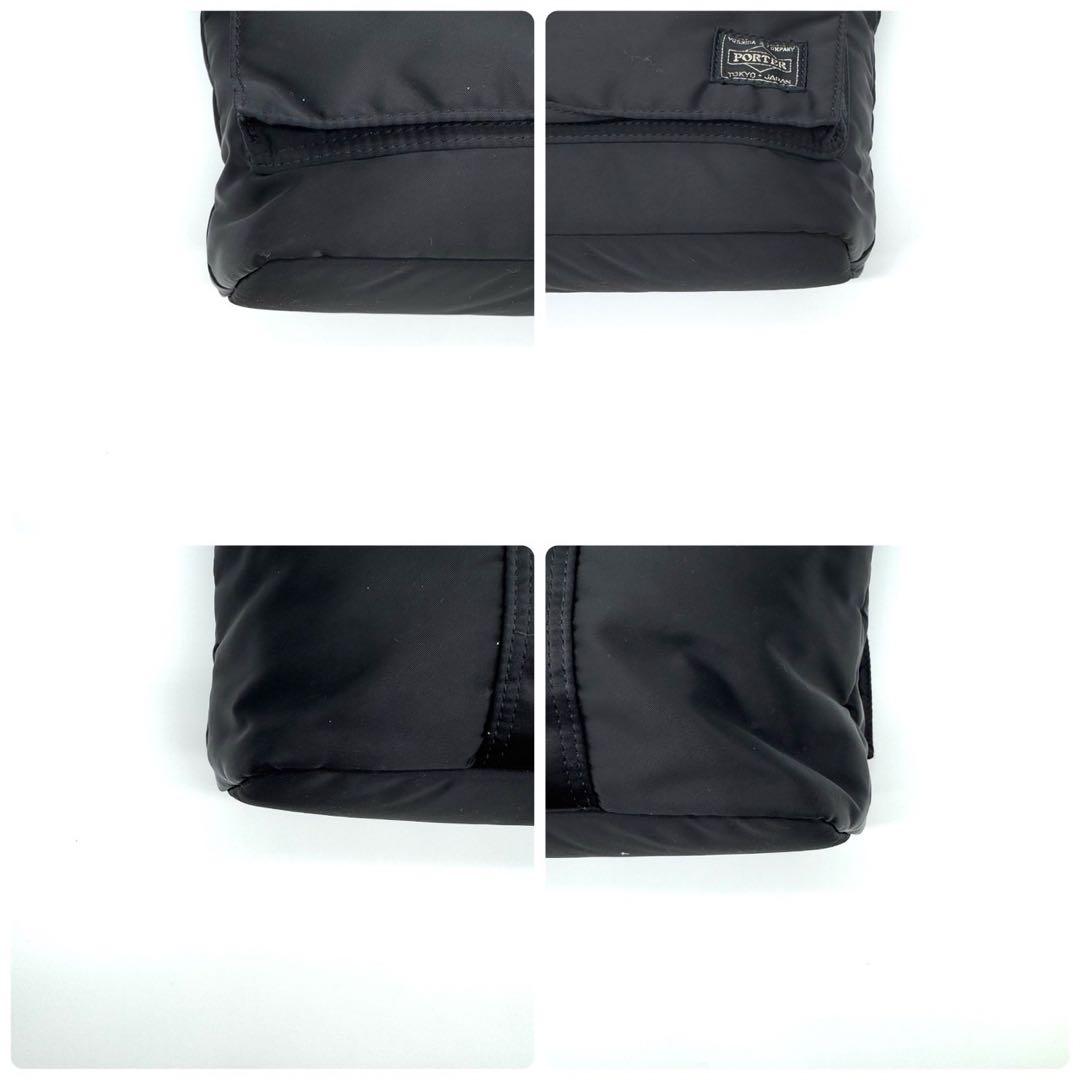 極美品✨ポーター トートバッグ タンカー TANKER A4収納 ブラック