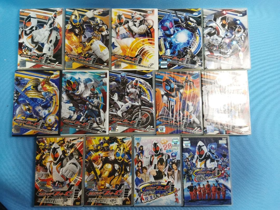 仮面ライダーレンタルアップDVD80点まとめ大量セット　ダブル　クウガ　フォーゼ