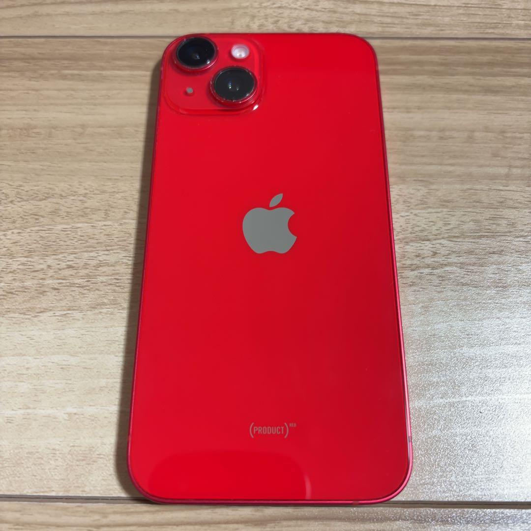 バッテリー新品 iPhone14 128GB レッド