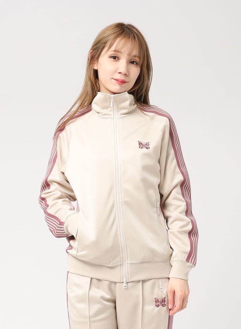 なはま様Needles トラックジャケット アイボリー S