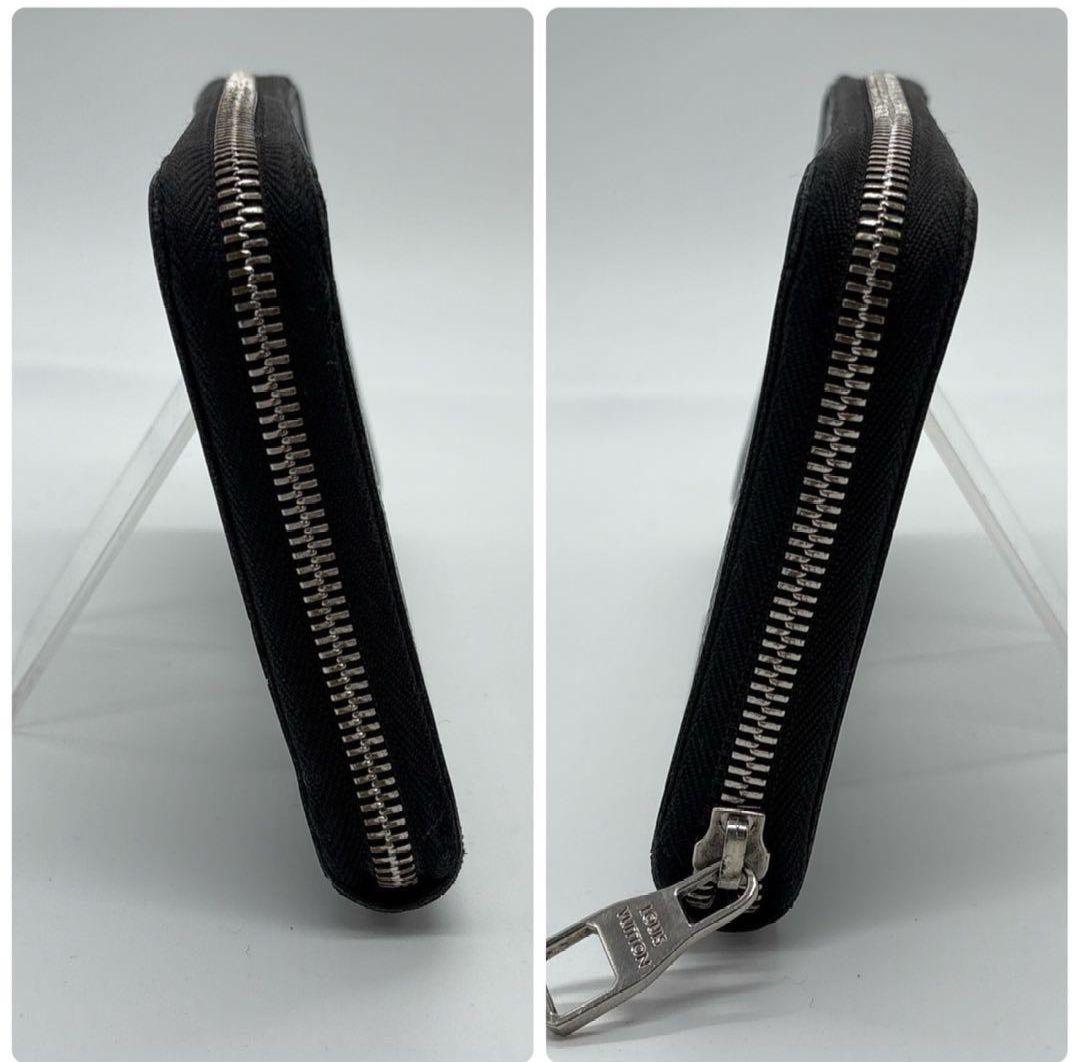 美品 ルイヴィトン ジッピーオーガナイザー ダミエグラフィット ブラック 長財布