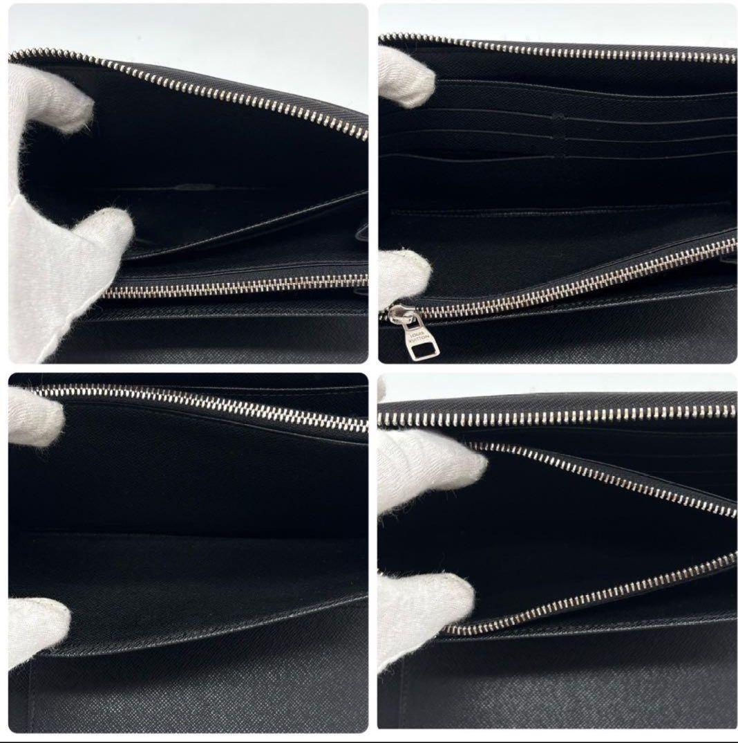 美品 ルイヴィトン ジッピーオーガナイザー ダミエグラフィット ブラック 長財布