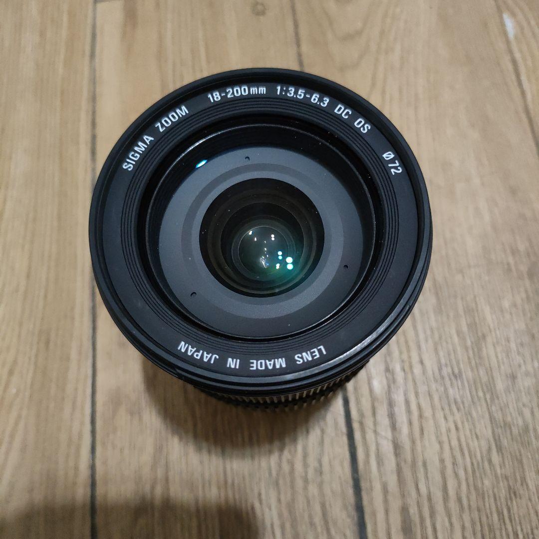 動作品シグマSIGMA18-200mm F3.5-6.3 DC OS CANON