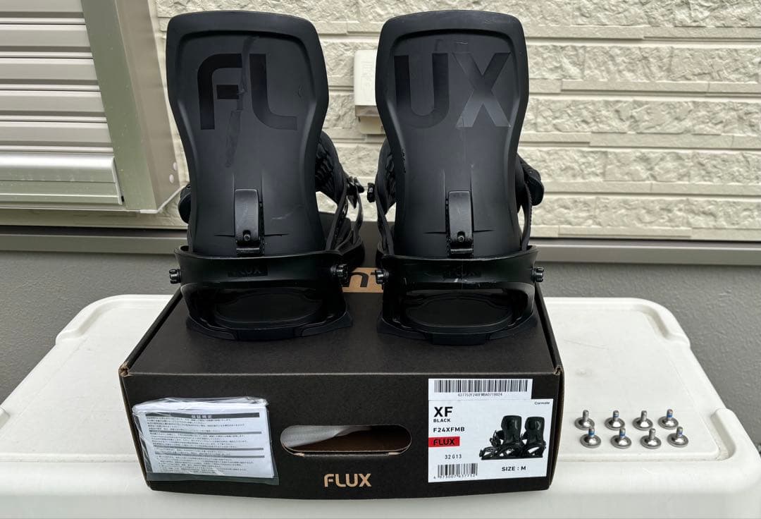 FLUX XF ブラック スノーボードビンディング