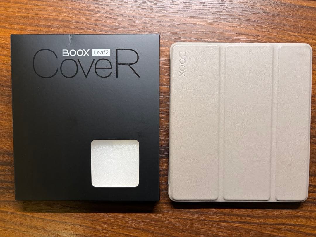 BOOX Leaf2　７インチ電子書籍リーダー　純正ケース付き