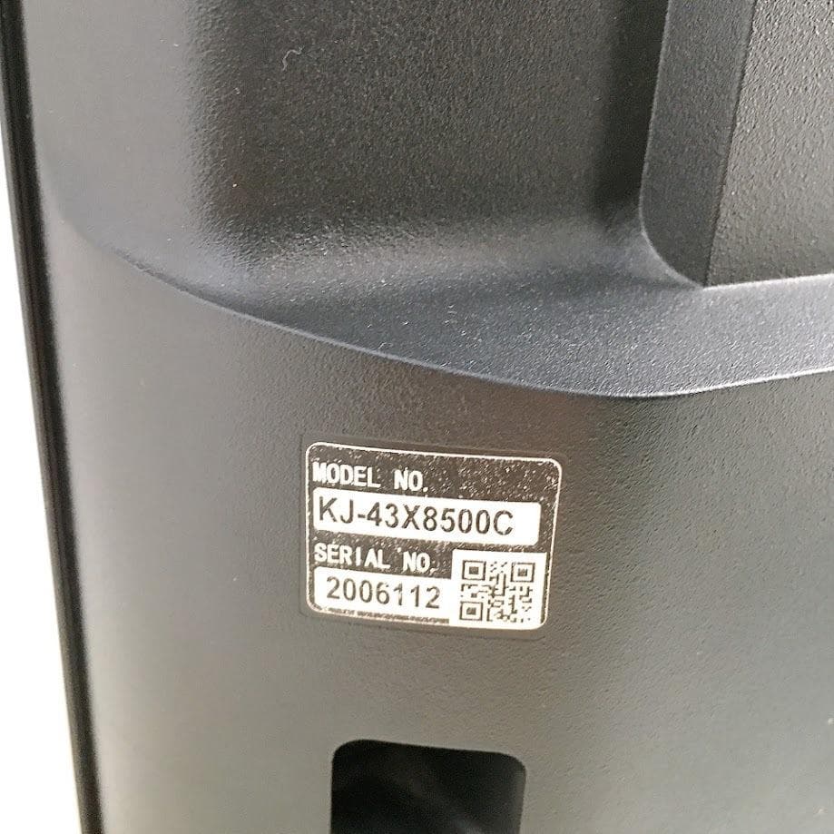 ソニー SONY KJ-43X8500C 液晶テレビ ブラビア 43型 ★