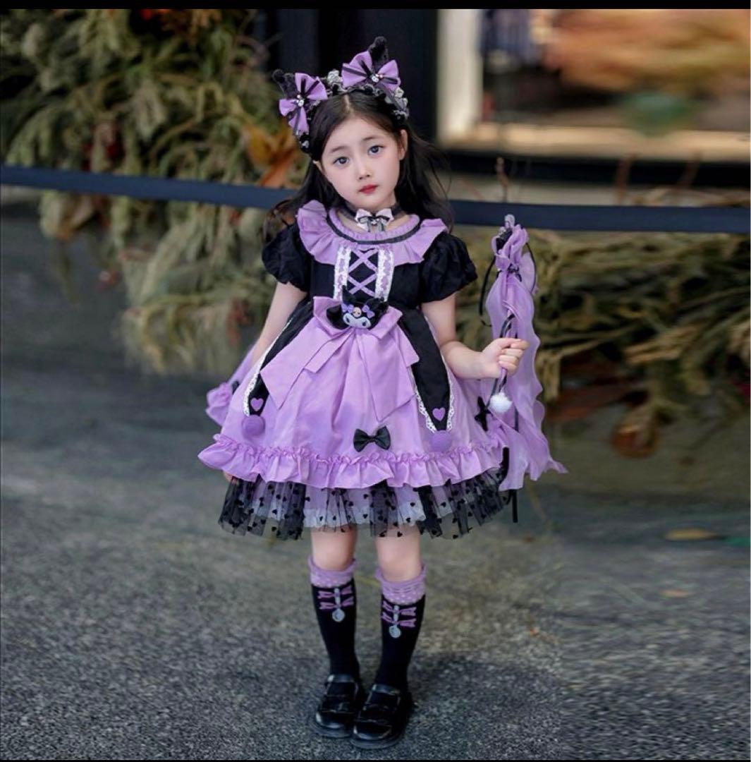 新品ロリータプリンセスドレス女の子ドレス 夏クロミ風✨
