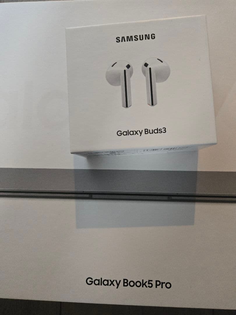 Samsung Galaxy Buds3 ワイヤレスイヤホン ホワイト　未開封