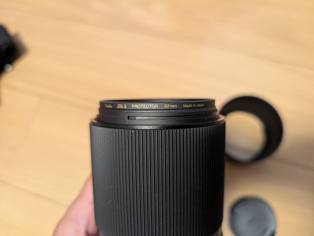 シグマ 105mm F2.8 DG MACRO [ソニーE用]　プロテクター付き