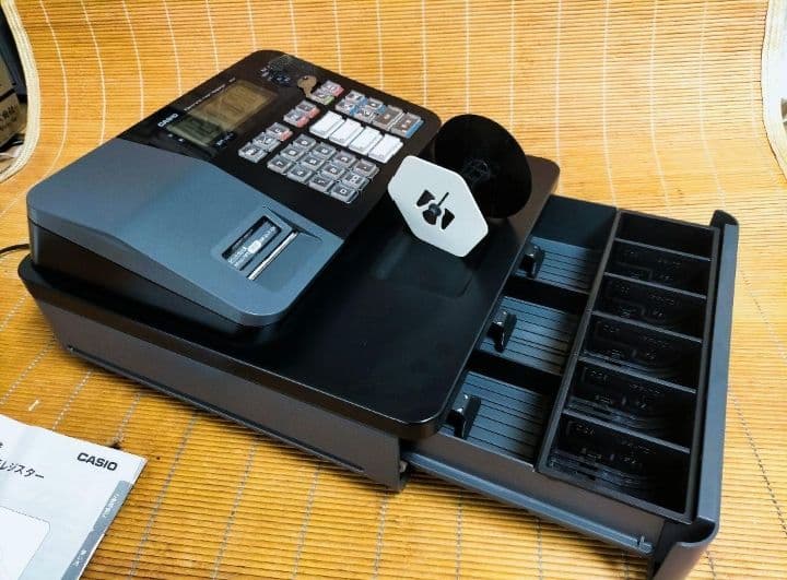 カシオレジスター　18CR　コンパクト　人気機種　感熱紙　360670