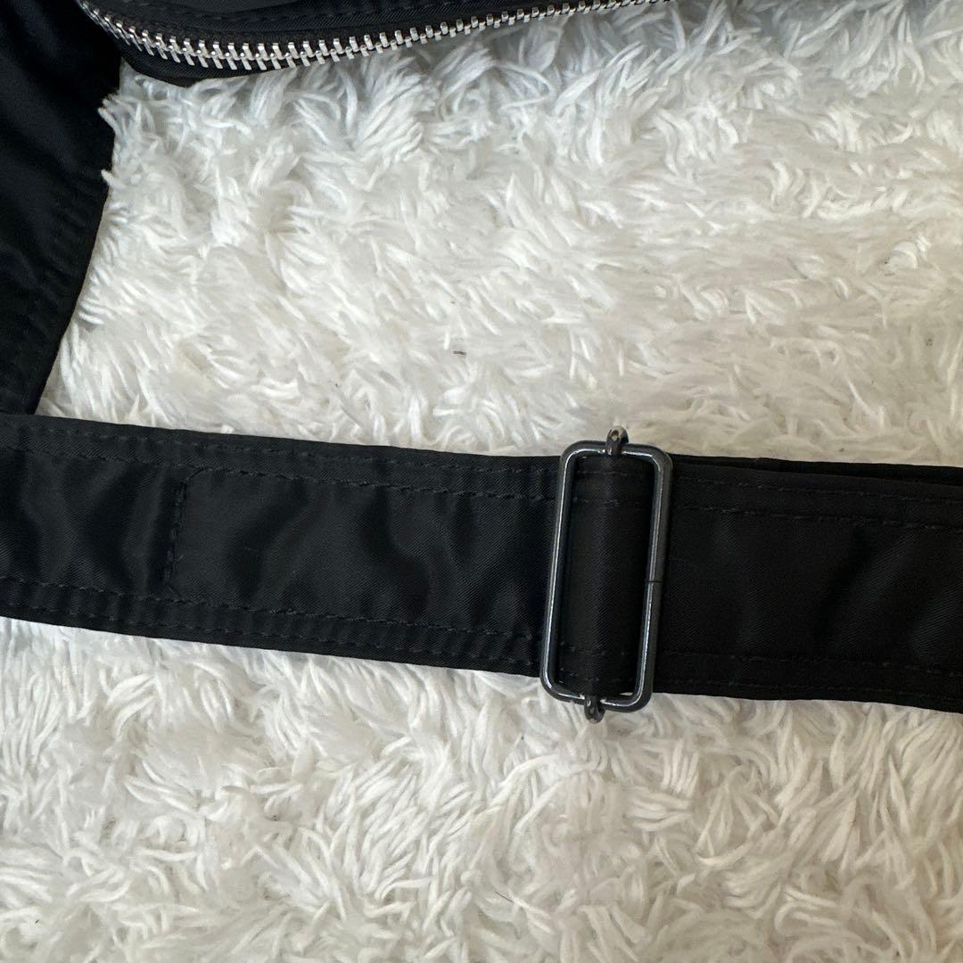 PORTER ポーター　タンカー　新型　二層式　ショルダー　バッグ　ブラック