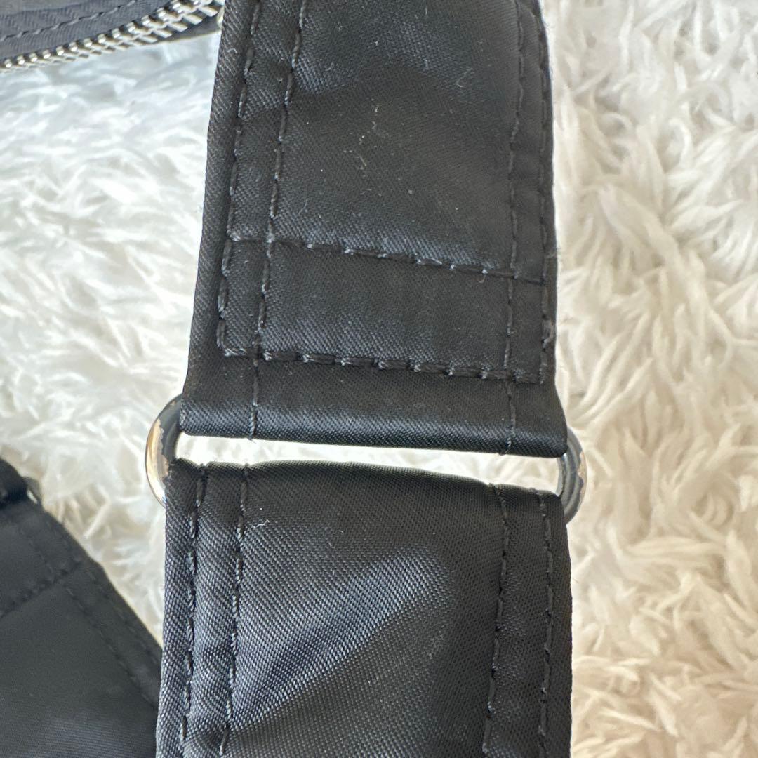 PORTER ポーター　タンカー　新型　二層式　ショルダー　バッグ　ブラック