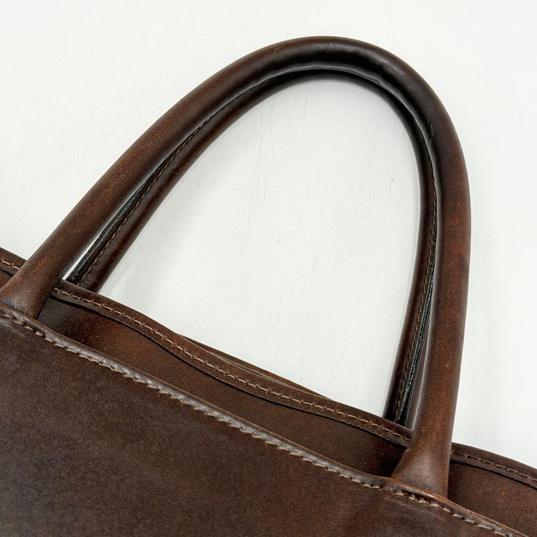 【最高級】ココマイスター ビジネスバッグ マイスターコードバン デスモンド