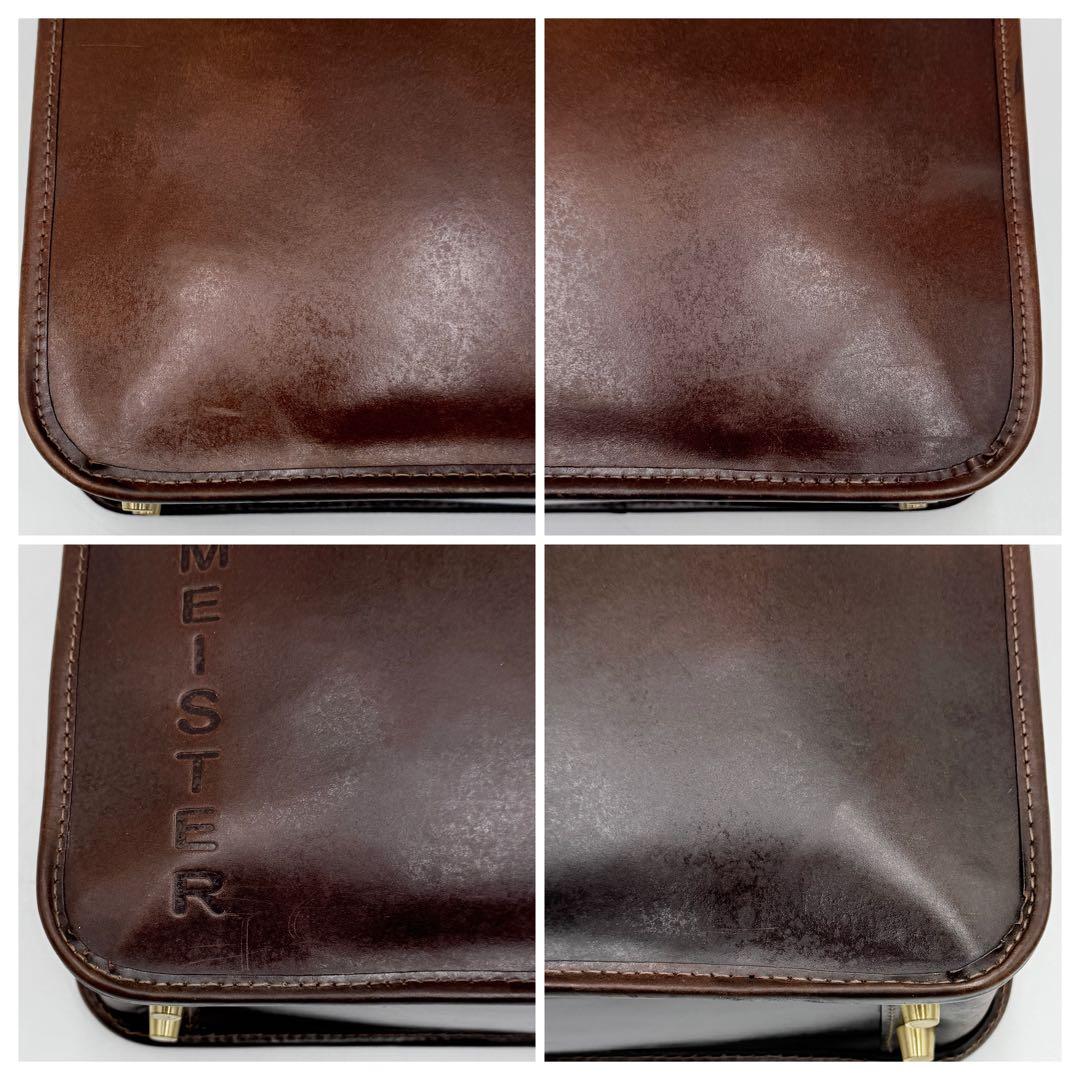 【最高級】ココマイスター ビジネスバッグ マイスターコードバン デスモンド