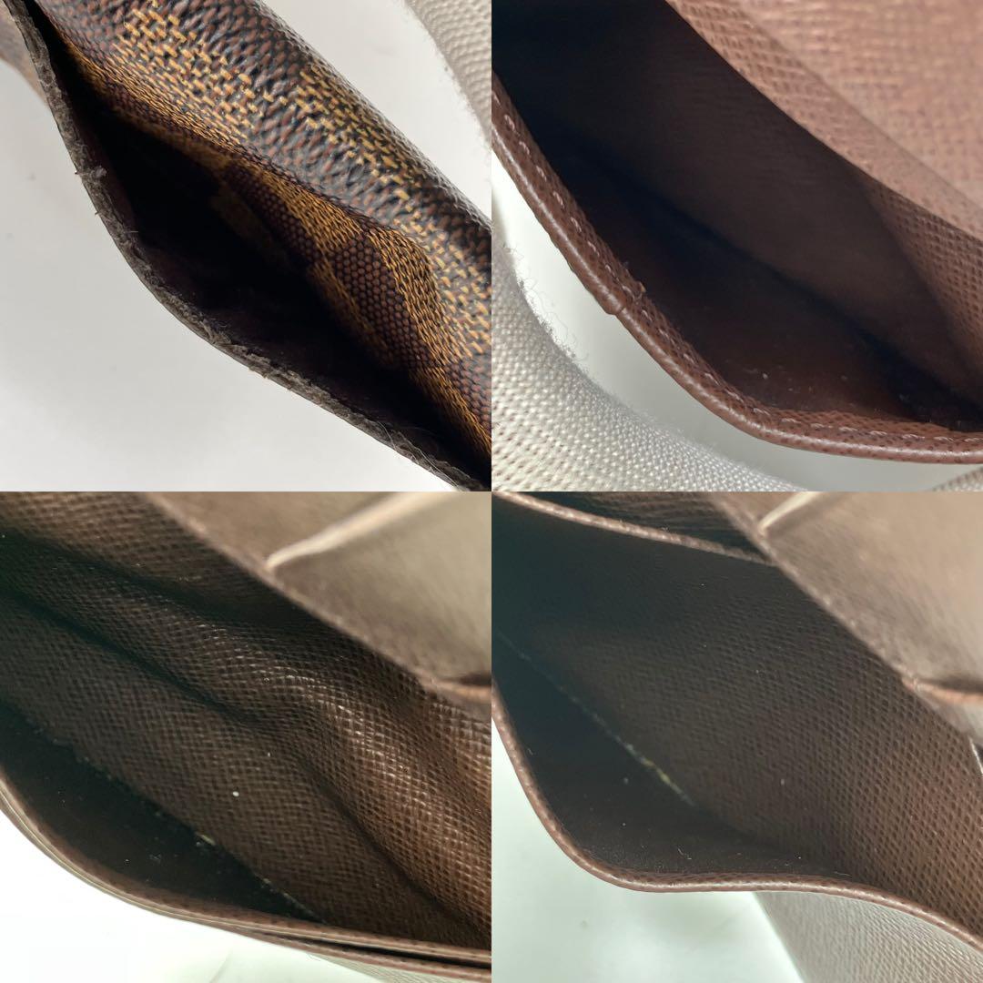 人気✨美品✨ルイ ヴィトン ダミエ オーガナイザー ドゥポッシュ 名刺入れ 茶色