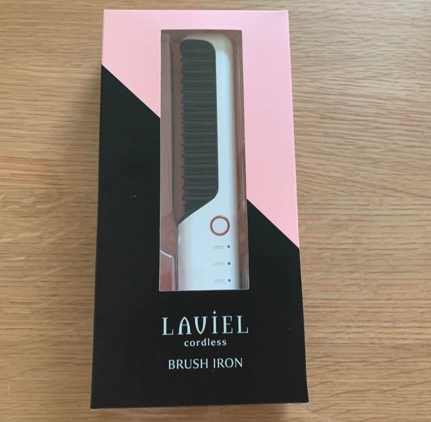 LAVIEL コードレス ブラシアイロン
