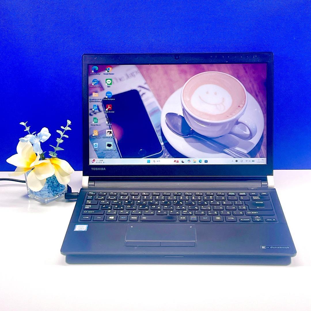 小型軽量！即利用OK✨Win11✨快適SSD✨東芝カメラ付小型ノートパソコン軽量