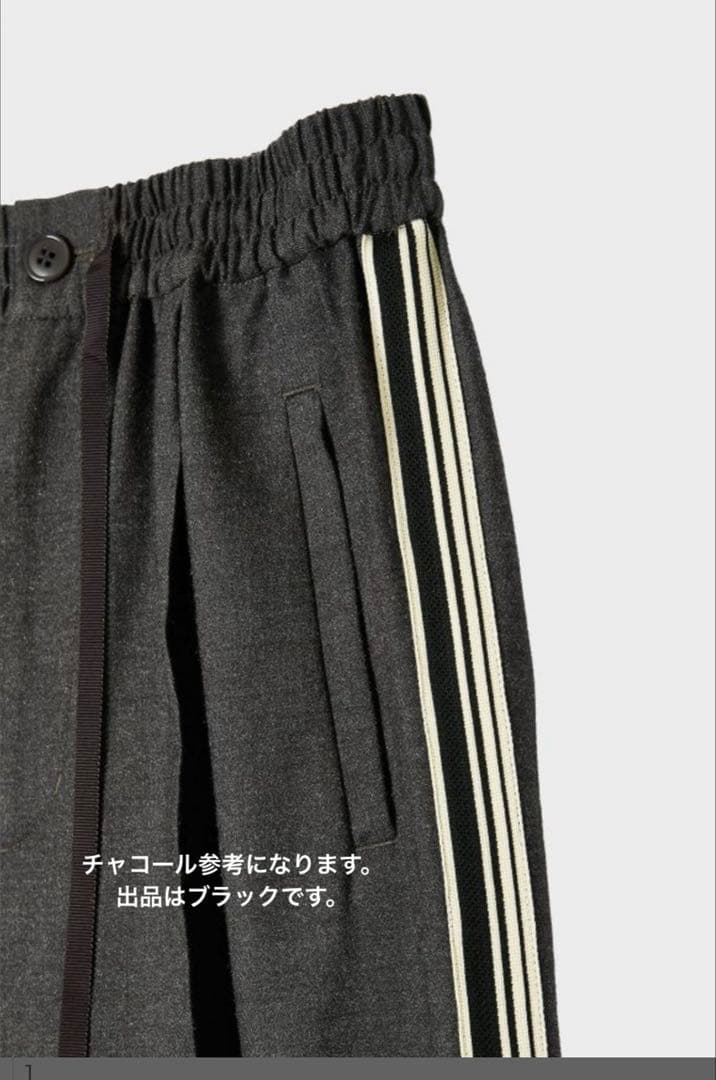 ノーカラージャケットとサイドラインパンツ40 セットアップ