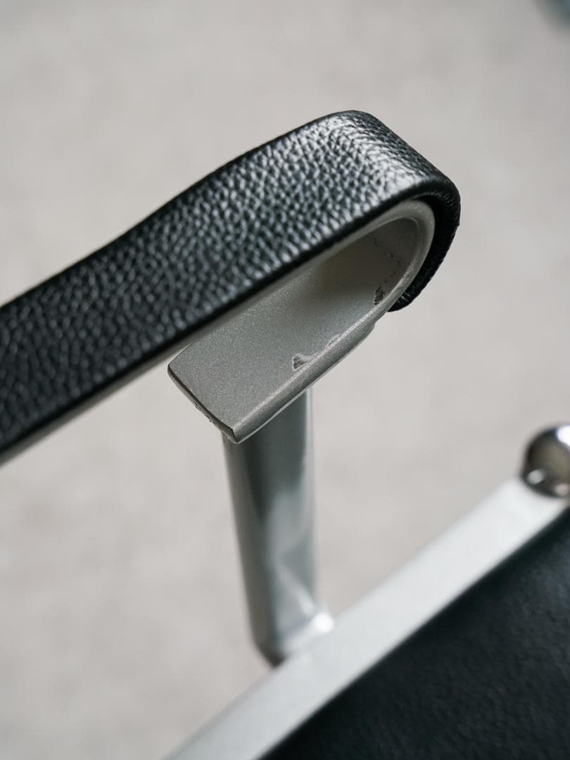 postmodern vintage レザー アームチェア ミッドセンチュリー