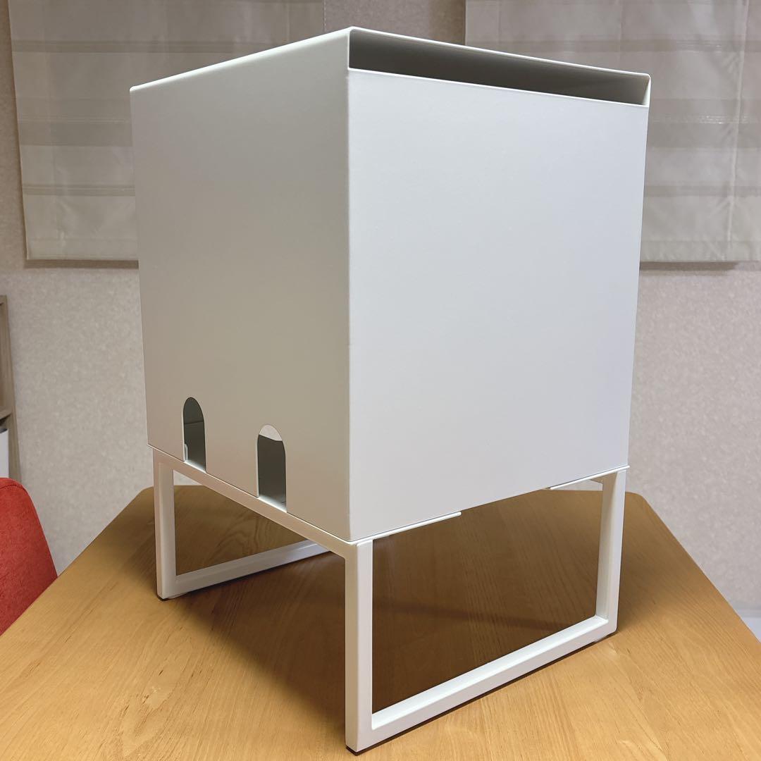 【廃盤⁈】未使用に近い　山崎実業 タワー バッグインボックススタンド