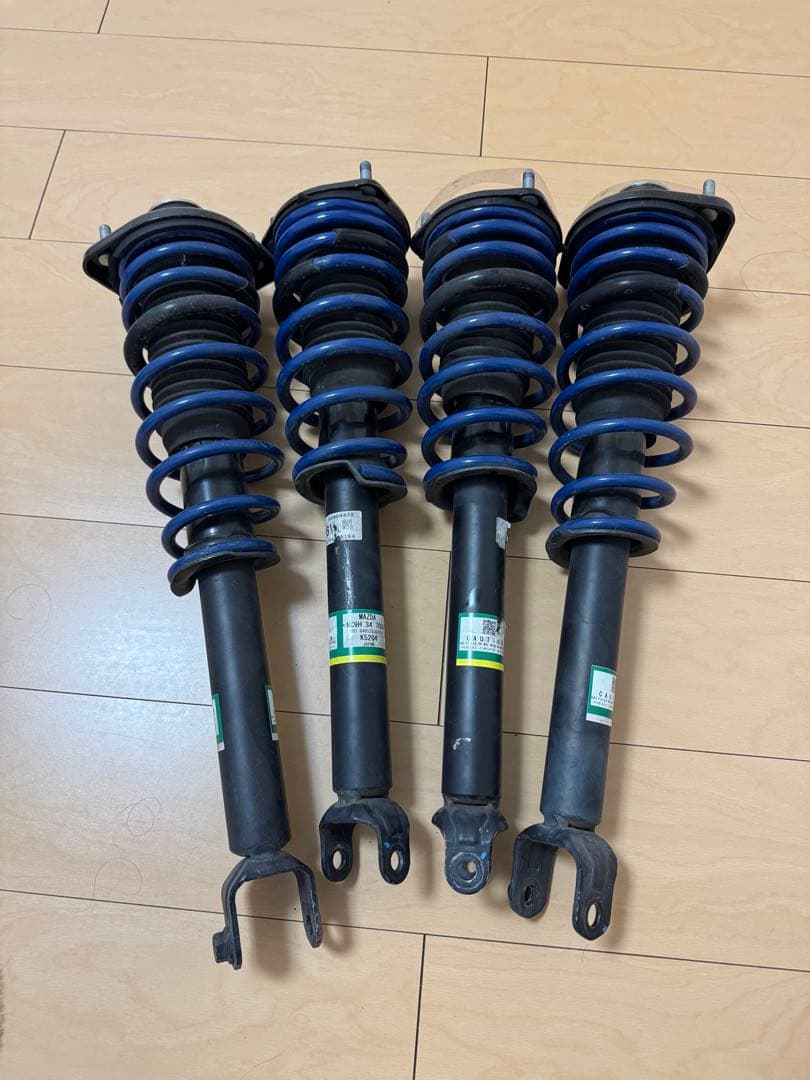 MAZDA サスペンションキット ND型4点セット 抜け無し ダウンサス付き