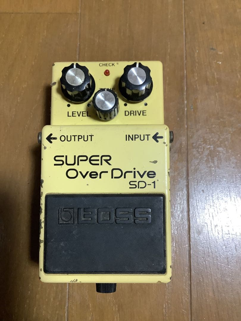 トリップ　エレキギター BOSS SD-1 自作　エフェクター　まとめ