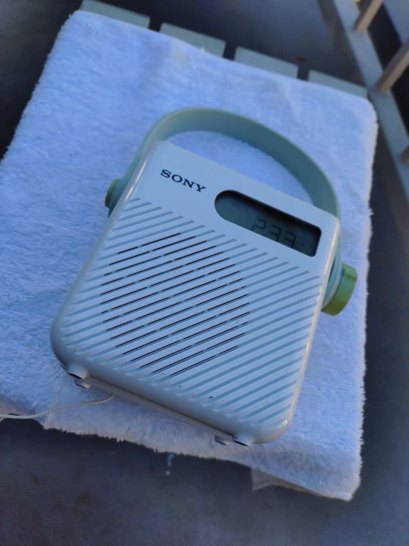 SONY ポータブルラジオ FM/AMシャワーラジオ「ICF-S80」