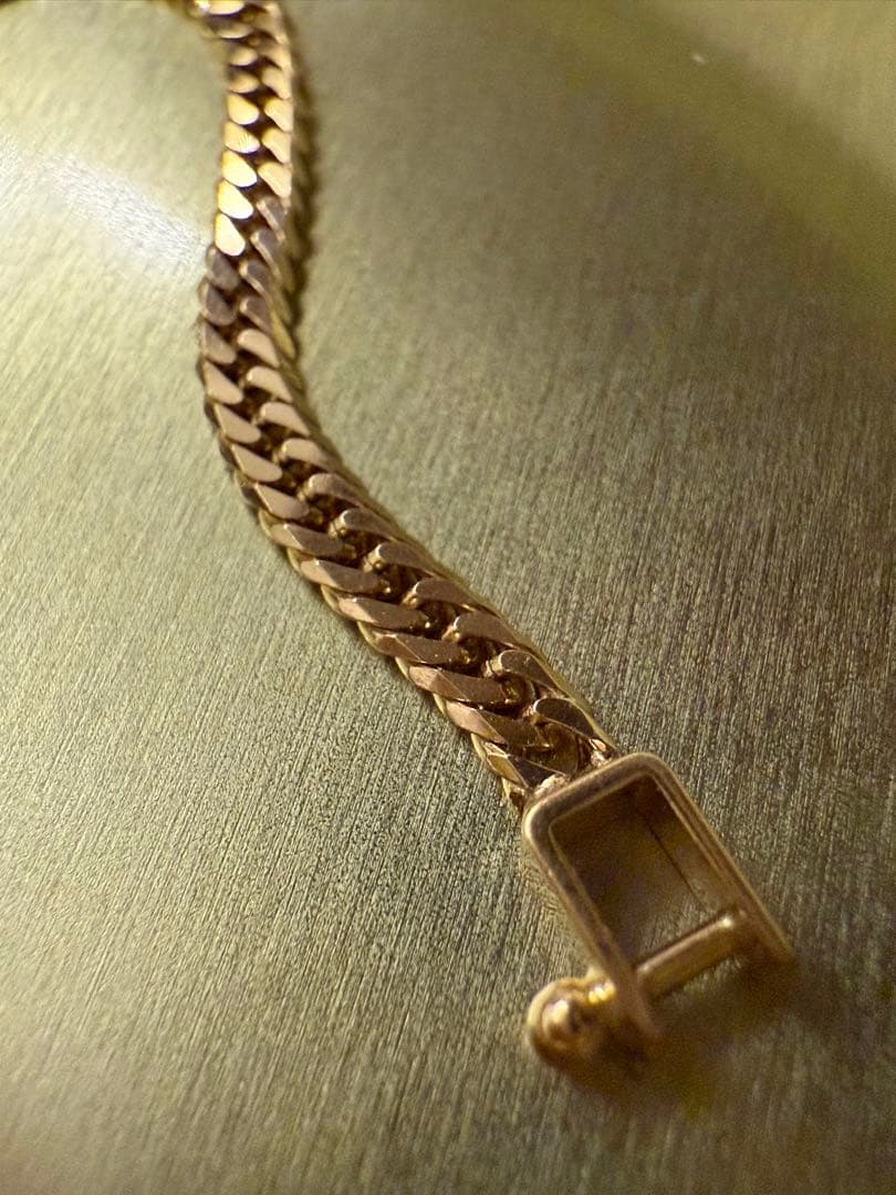 きむページ　K18 喜平　6面　アンクレット 23cm 5.14g