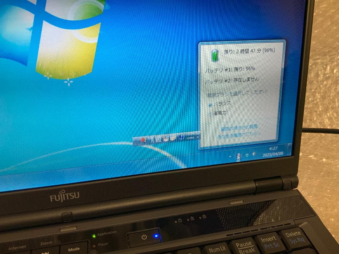 Windows7 32bit/富士通/4GB/Core2Duo/FMVMGA75