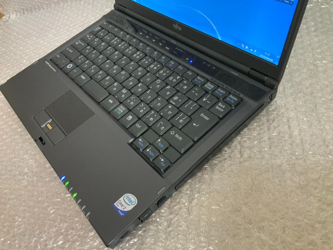 Windows7 32bit/富士通/4GB/Core2Duo/FMVMGA75