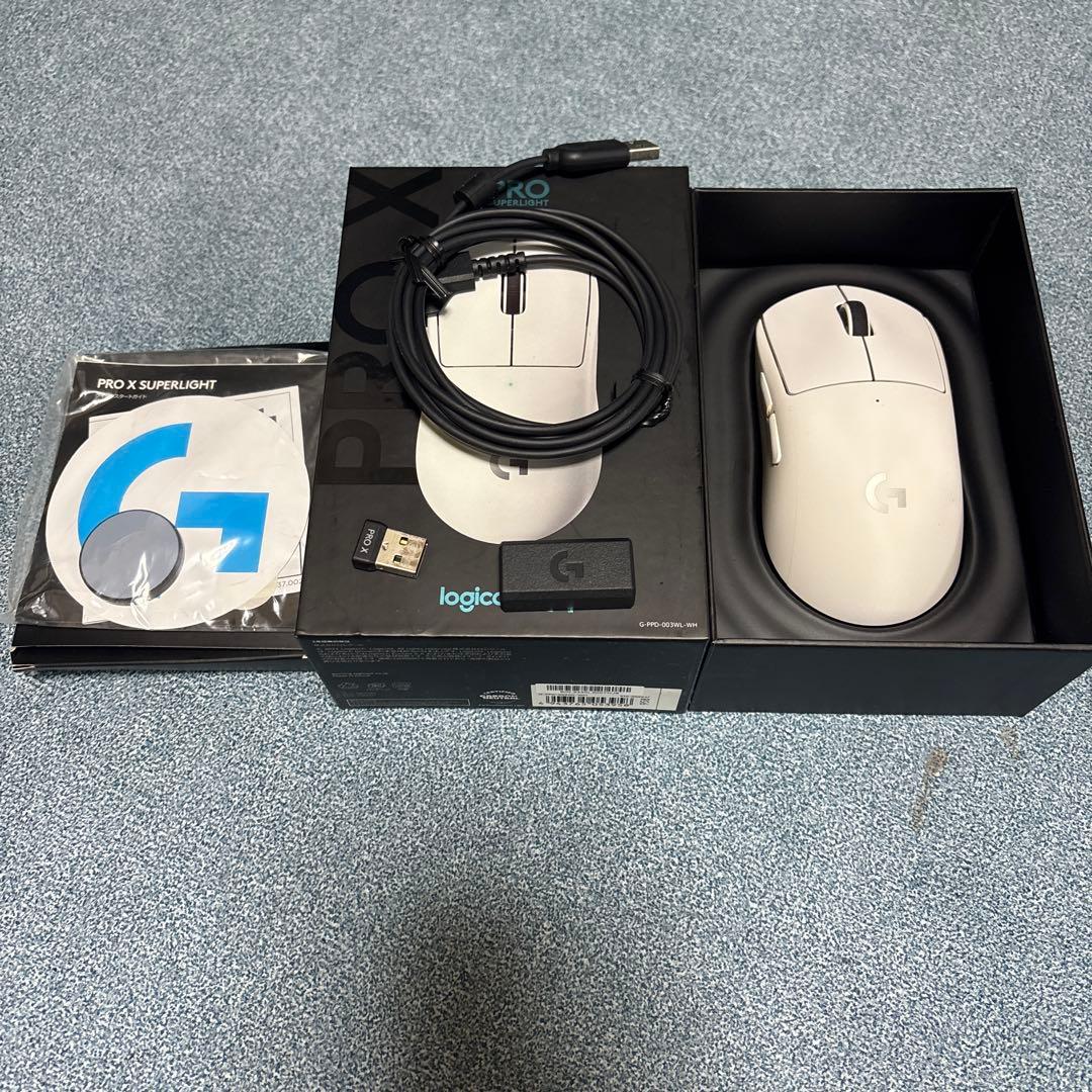 Logitech G PRO SUPERLIGHT ホワイト